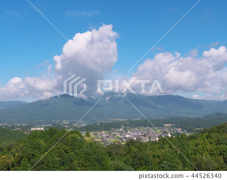 岐阜縣中津川市(岐阜縣中津川市)從Naegi城堡遺址 岐阜縣中津川市(岐阜縣中津川市)從Naegi城堡遺址 44526340