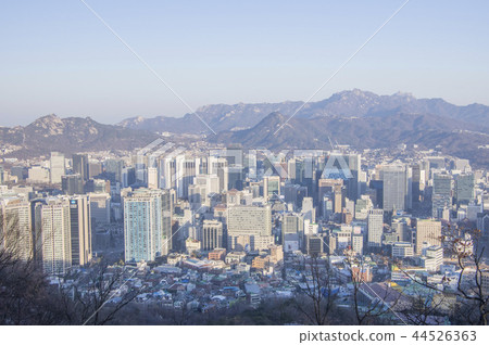 Seoul winter morning Seoul winter morning 44526363