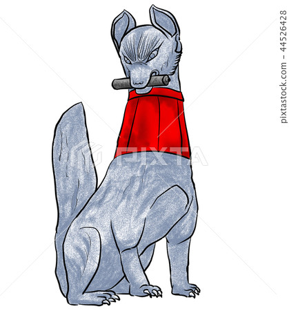 伏見稻荷神社狗 44526428