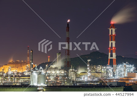 岡山,水島,工業區夜景 岡山,水島,工業區夜景 44527994