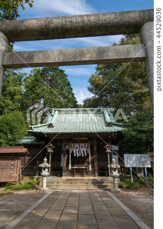 金山城遺址新田神社鳥居大田市 44529036
