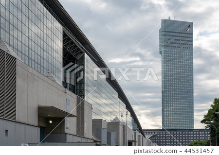 Landscape of Makuhari Messe and Makuhari Skyscrapers 44531457