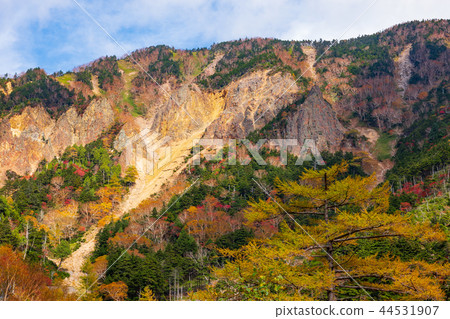 Oku-Nikko Kinsei Pass山腰和秋葉b-1山脊線 44531907