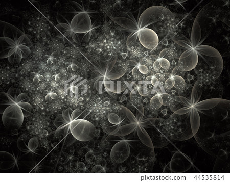 Sparkle effect computer generated fractal abstract Sparkle effect computer generated fractal abstract 44535814
