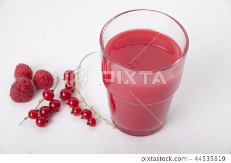 Kissel from raspberry and redcurrant Kissel from raspberry and redcurrant 44535819