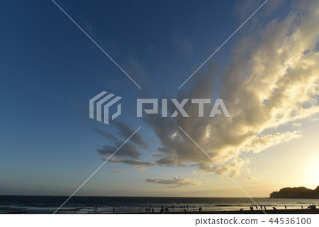 Shichiriga beach of summer Shichiriga beach of summer 44536100