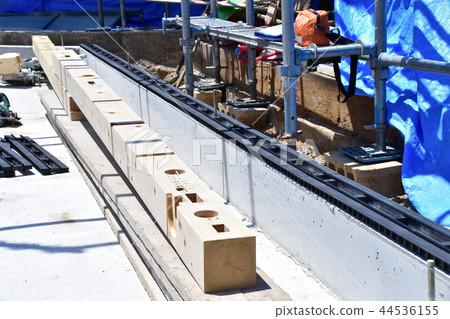 Housing construction site Housing construction site 44536155