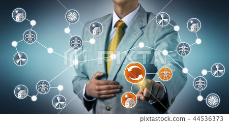 Manager Feeding DER Back Into Power Grid 44536373