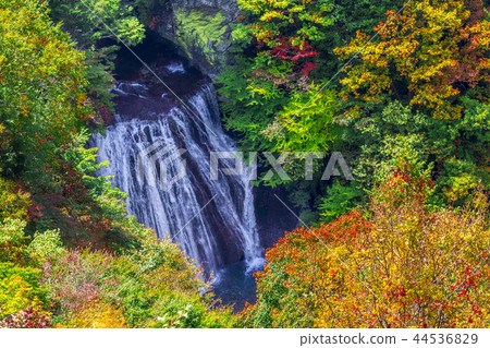 Nagano Prefecture Chino City Tateshin Plateau Yokotanikyo Owaki Falls Nagano Prefecture Chino City Tateshin Plateau Yokotanikyo Owaki Falls 44536829