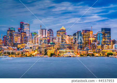 Seattle, Washington, USA Skyline 44537953