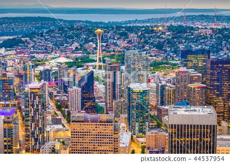 Seattle, Washington, USA Skyline 44537954