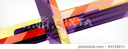 Abstract colorful lines, modern geometric... - Stock Illustration ...