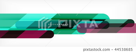 Abstract colorful lines, modern geometric background design Abstract colorful lines, modern geometric background design 44538685