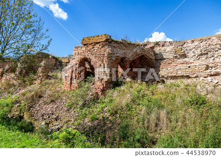 Shattered wall and ruins of the ancient Oreshek Shattered wall and ruins of the ancient Oreshek 44538970