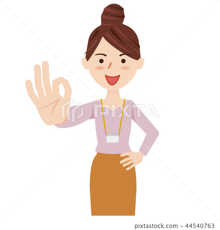 Business woman casual businesswoman staff 44540763