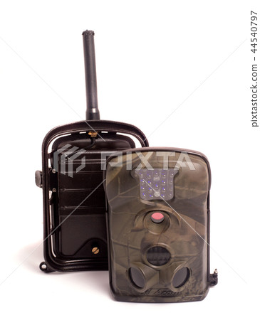Camera trap with infrared light motion detector Camera trap with infrared light motion detector 44540797