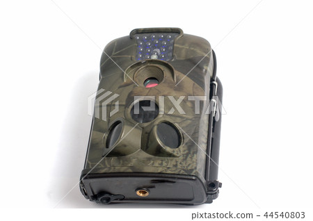 Camera trap with infrared light  motion detector 44540803