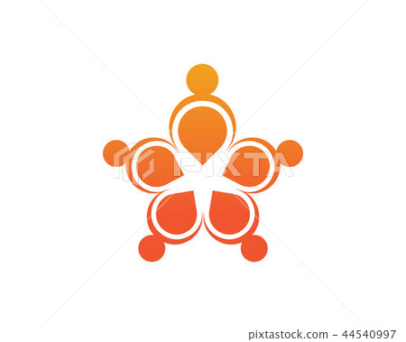 Community people care logo and symbols template 44540997