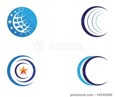 Wire World icon Logo Template vector illustration Wire World icon Logo Template vector illustration 44540998