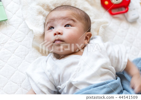 Smiling newborn baby Smiling newborn baby 44541509