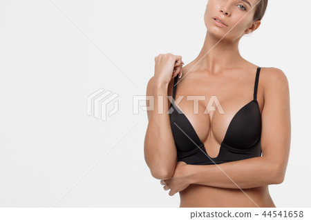 Perfect body young woman on a white background - Stock Photo [45233040]  - PIXTA