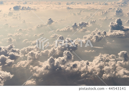 Clouds from above Clouds from above 44543141
