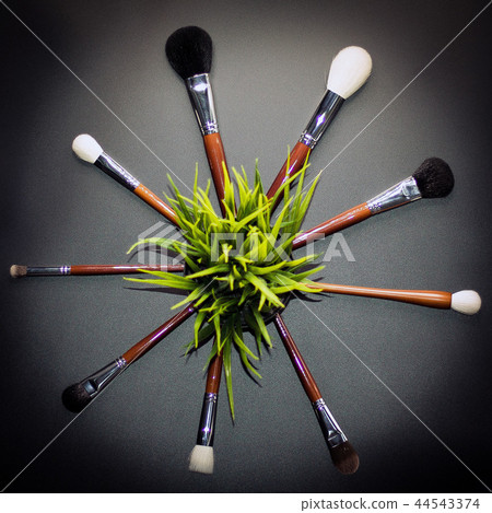 Brushes in circle Brushes in circle 44543374
