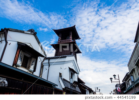 Scenery of a small street, Kawagoe, Japan Sep 2018 44545199