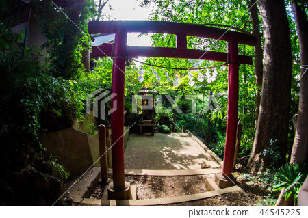 Scenery of a small street, Kawagoe, Japan Sep 2018 44545225