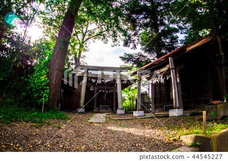 Scenery of a small street, Kawagoe, Japan Sep 2018 44545227