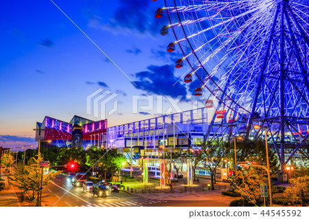 Mt. Tenbo at dusk 44545592