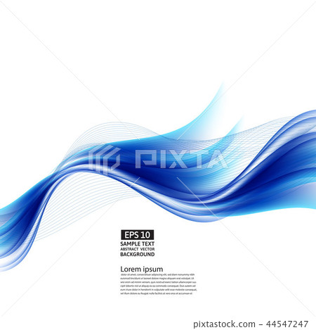 Abstract blue background with geometric pattern 44547247