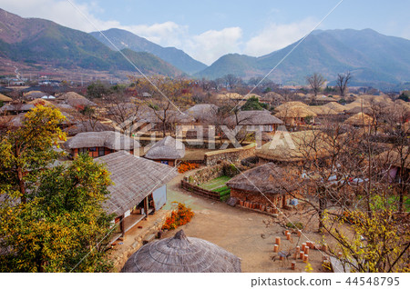 全羅南道，韓國，順天市，Nakan-eup城堡 44548795