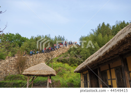 全羅南道，韓國，順天市，Nakan-eup城堡 44549415