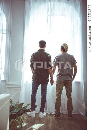 Gay Couple Holding Hands Gay Couple Holding Hands