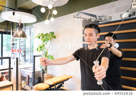 個人訓練，男人，男人對男人 44552616