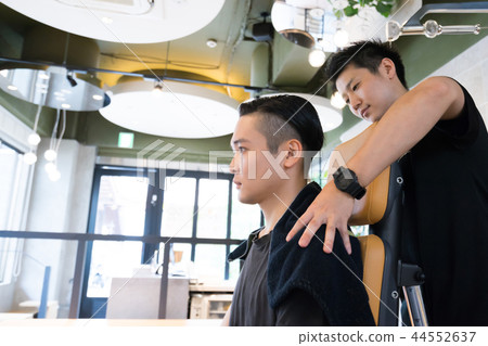 Massage after training, men Massage after training, men 44552637
