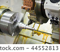 machining automotive part by cnc turning machine 44552813