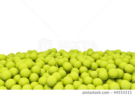 3d Rendering Of A Huge Amount Of Yellow Greed Stock Illustration