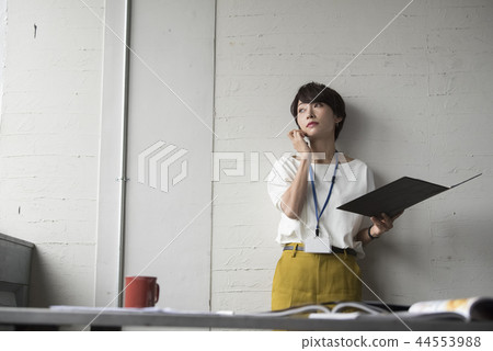 Business Woman Freelance Business Woman Freelance 44553988