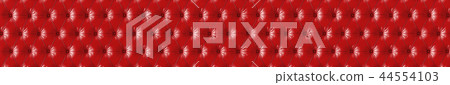 Red texture of a fabric chester. Gorizontal panoramic view for kithen panel skinali. 3d render Red texture of a fabric chester. Gorizontal panoramic view for kithen panel skinali. 3d render 44554103