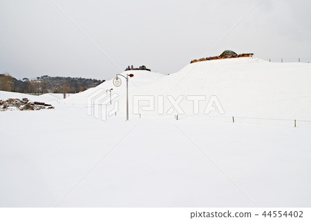 冬天，雪雪，雪風景，雪風景，冬天風景 44554402