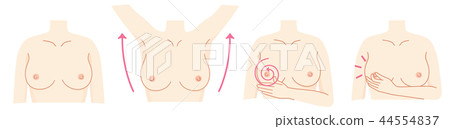 Breast cancer self-examination set Breast cancer self-examination set 44554837