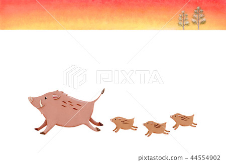 New Year's card 44554902