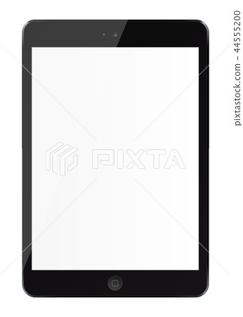 Tablet pc computer with blank screen isolated Tablet pc computer with blank screen isolated 44555200
