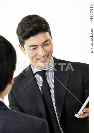 Korean, Man, Business, Suit Korean, Man, Business, Suit 44557419