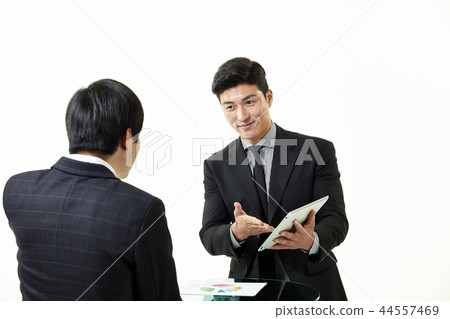 Korean, Man, Business, Suit 44557469