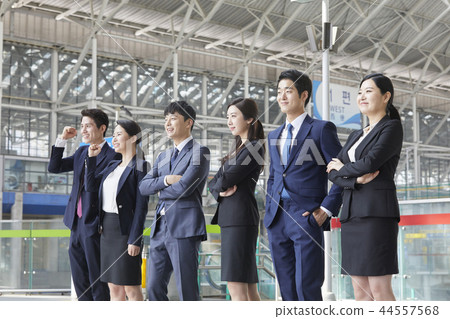 Businessman, Business Woman, Korean 44557568
