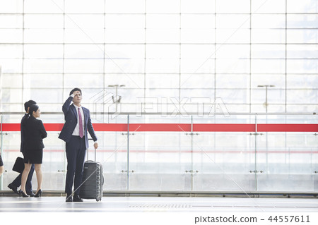 Businessman, Business Woman, Korean Businessman, Business Woman, Korean 44557611