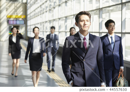 商人，女商人，韓國人 44557630